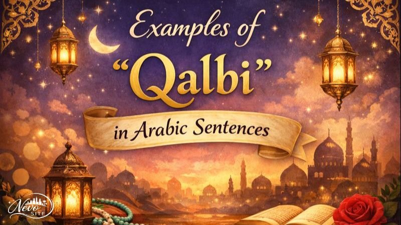Examples of “Qalbi” in Arabic Sentences
