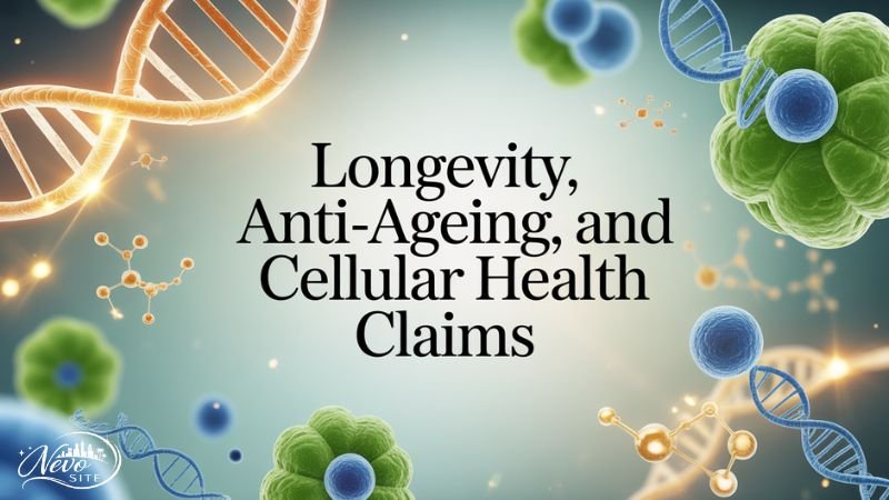 Longevity, Anti-Ageing, and Cellular Health Claims