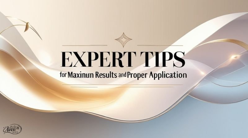 Expert Tips for Maximum Results and Proper Application