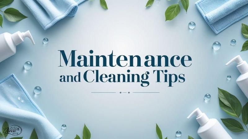 Maintenance and Cleaning Tips