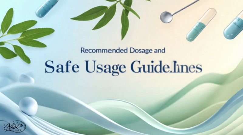 Recommended Dosage and Safe Usage Guidelines