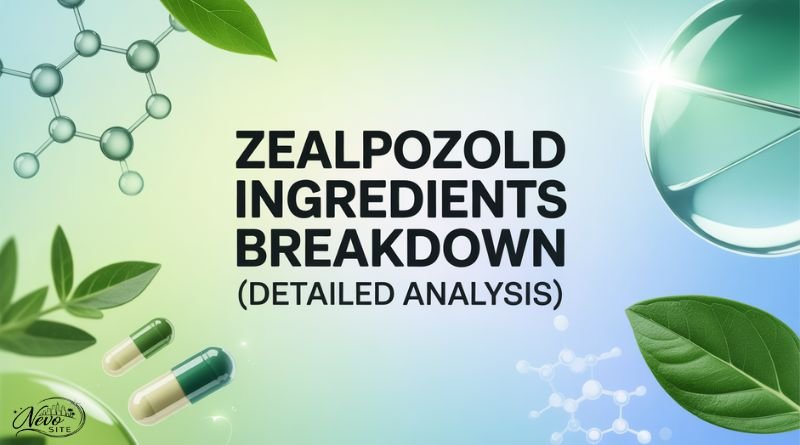 Zealpozold Ingredients Breakdown (Detailed Analysis)