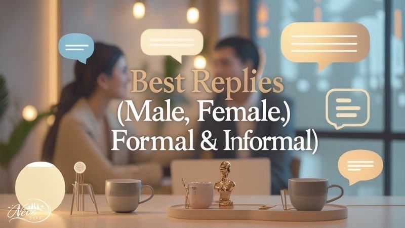  Best Replies (Male, Female, Formal & Informal)