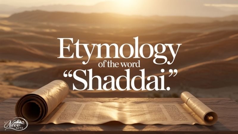 Etymology of the Word “Shaddai.”