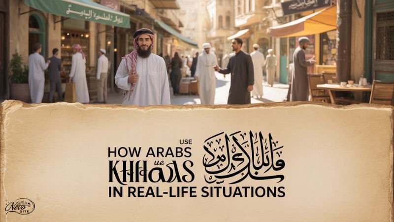 How Arabs Use Khalas in Real-Life Situations