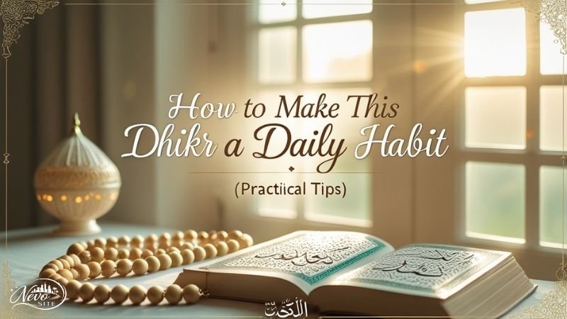  How to Make This Dhikr a Daily Habit (Practical Tips)