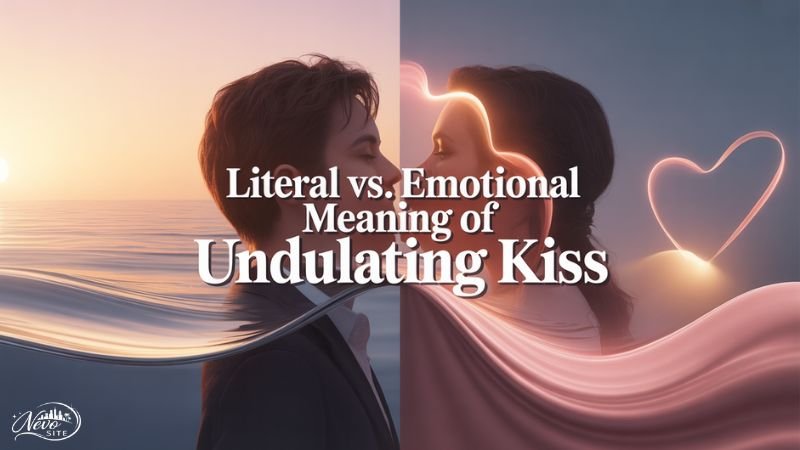 Literal vs. Emotional Meaning of Undulating Kiss