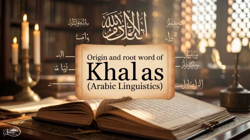Origin and Root Word of Khalas (Arabic Linguistics)