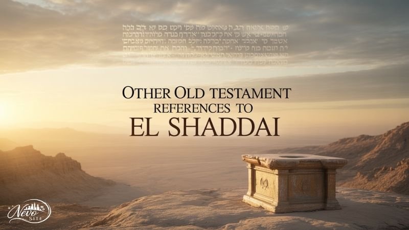 Other Old Testament References to El Shaddai