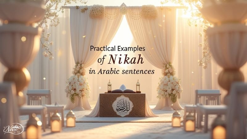 Practical Examples of Nikah in Arabic Sentences