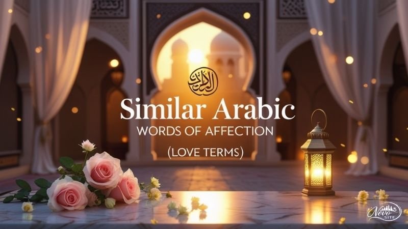 Similar Arabic Words of Affection (Love Terms)