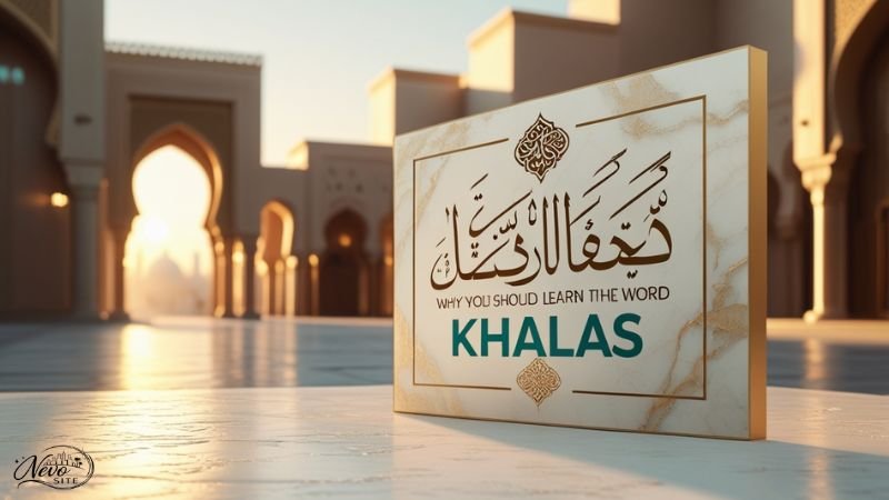 Why You Should Learn the Word Khalas