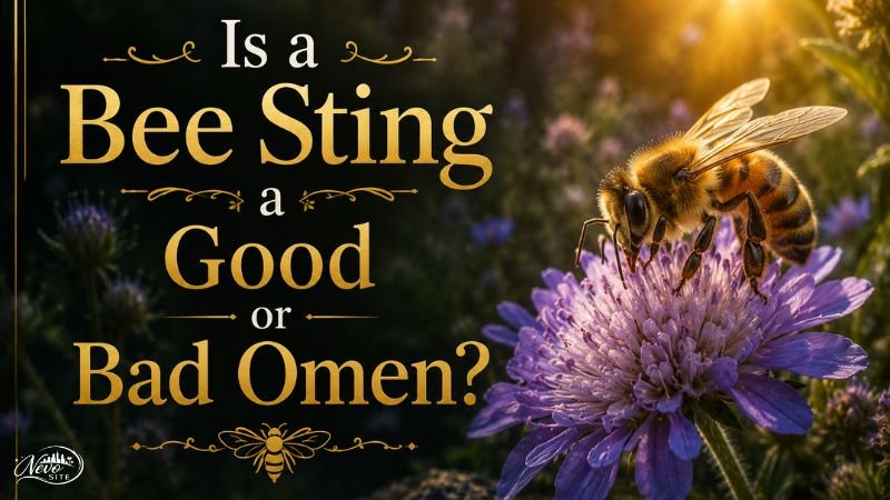 Is a Bee Sting a Good or Bad Omen?