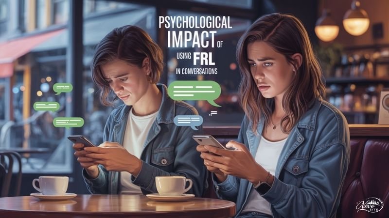 Psychological Impact of Using FRL in Conversations