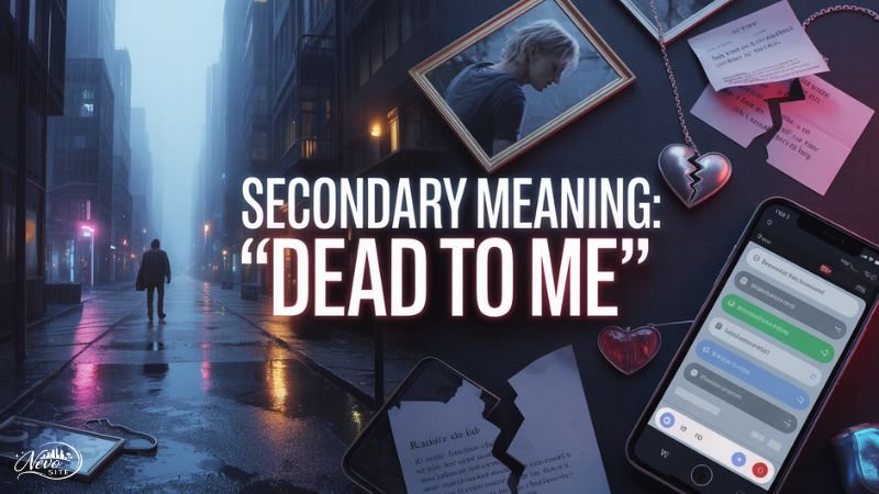 Secondary Meaning: “Dead to Me”