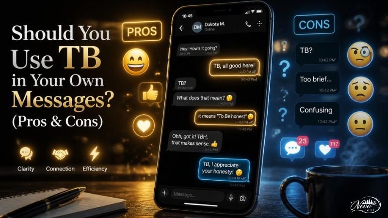 Should You Use TB in Your Own Messages? (Pros & Cons)