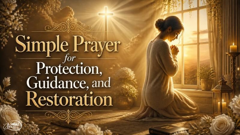 Simple Prayer for Protection, Guidance, and Restoration