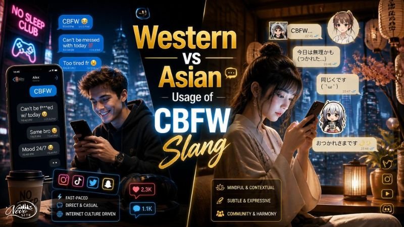 Western vs Asian Usage of CBFW Slang