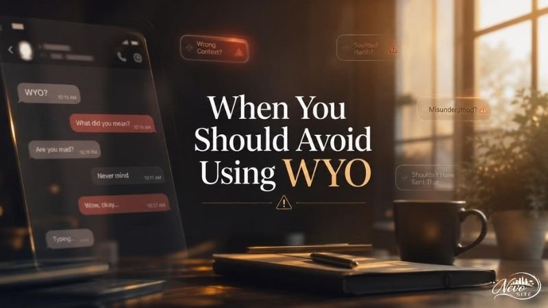 When You Should Avoid Using WYO