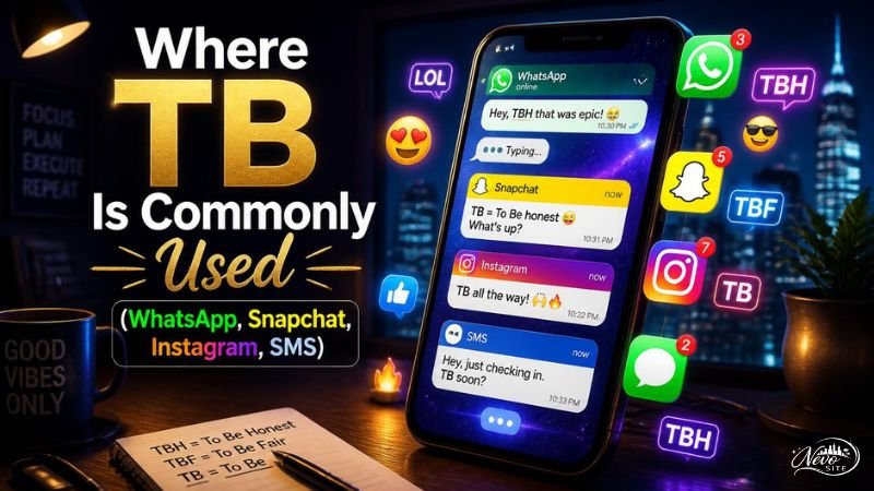 Where TB Is Commonly Used (WhatsApp, Snapchat, Instagram, SMS)