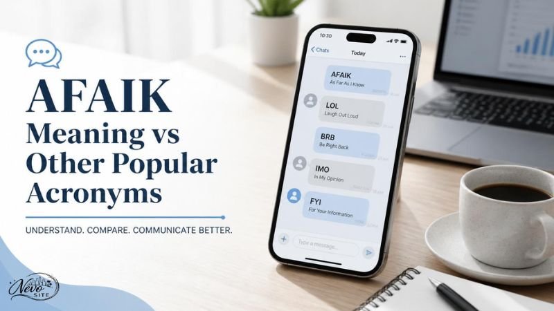 AFAIK Meaning vs Other Popular Acronyms
