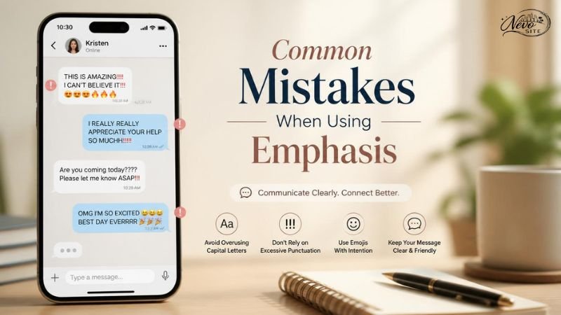 Common Mistakes When Using Emphasis