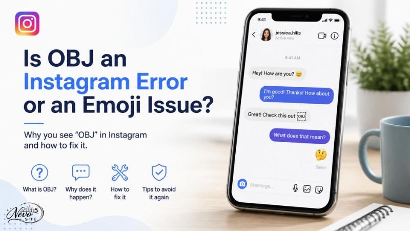 Is OBJ an Instagram Error or an Emoji Issue?