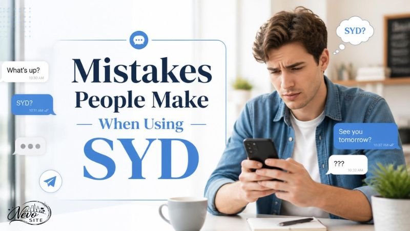 Mistakes People Make When Using SYD