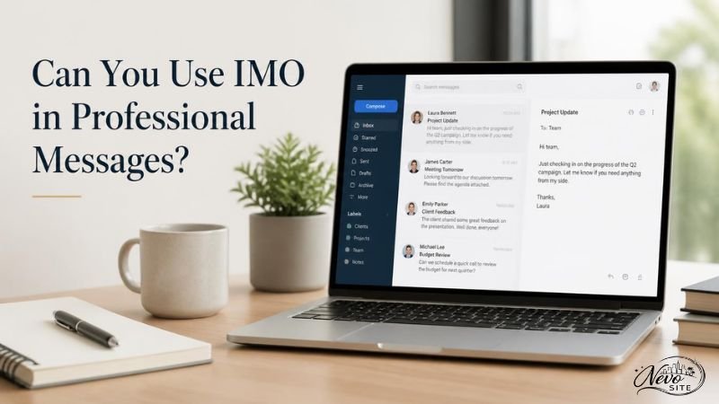 Can You Use IMO in Professional Messages?