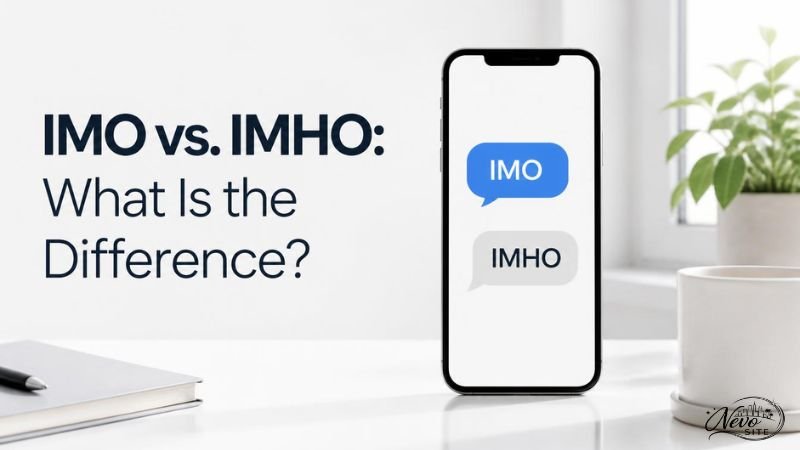 IMO vs. IMHO: What Is the Difference?