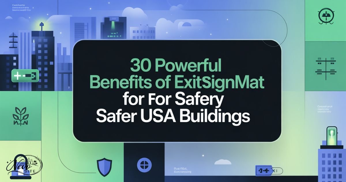 30 Powerful Benefits of Exitsignmat for Safer USA Buildings