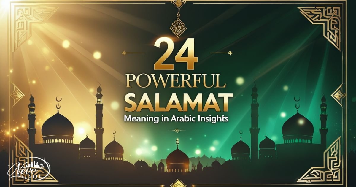 24 Powerful Salamat Meaning in Arabic Insights