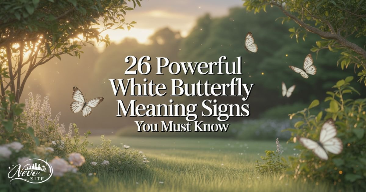 26 Powerful White Butterfly Meaning Signs You Must Know