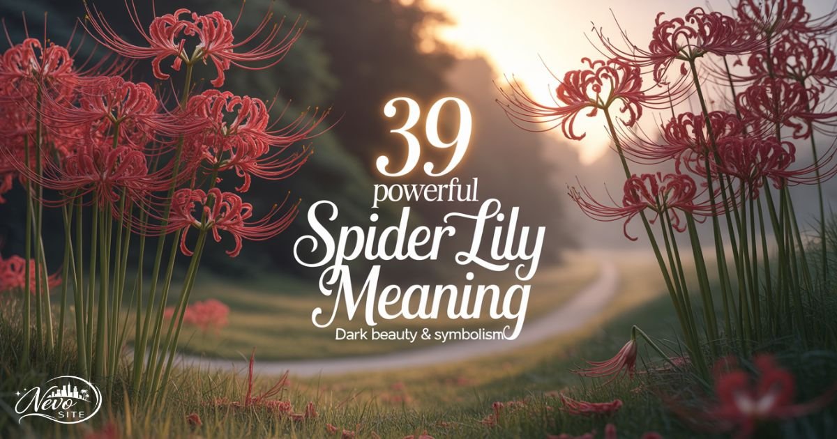 39 Powerful Spider Lily Meaning Dark Beauty & Symbolism