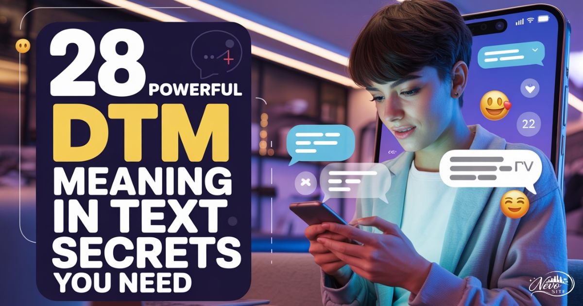 28 Powerful DTM Meaning in Text Secrets You Need