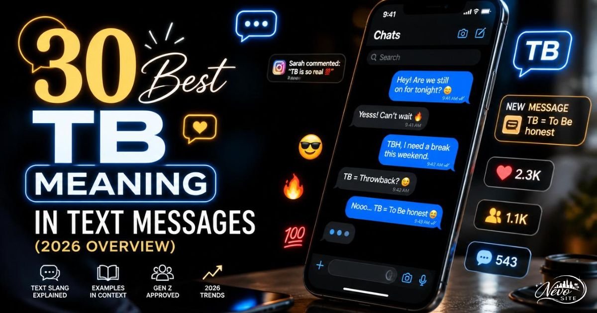 30 Best TB Meaning in Text Messages (2026 Overview)
