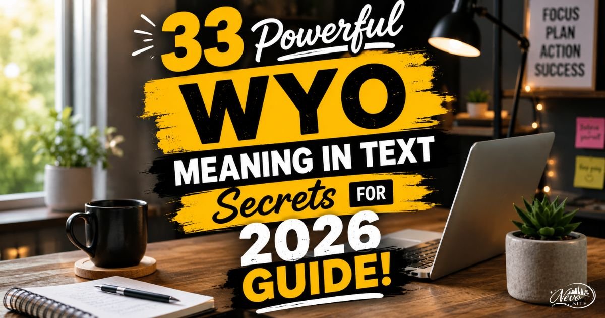 33 Powerful WYO Meaning in Text Secrets for 2026 Guide!