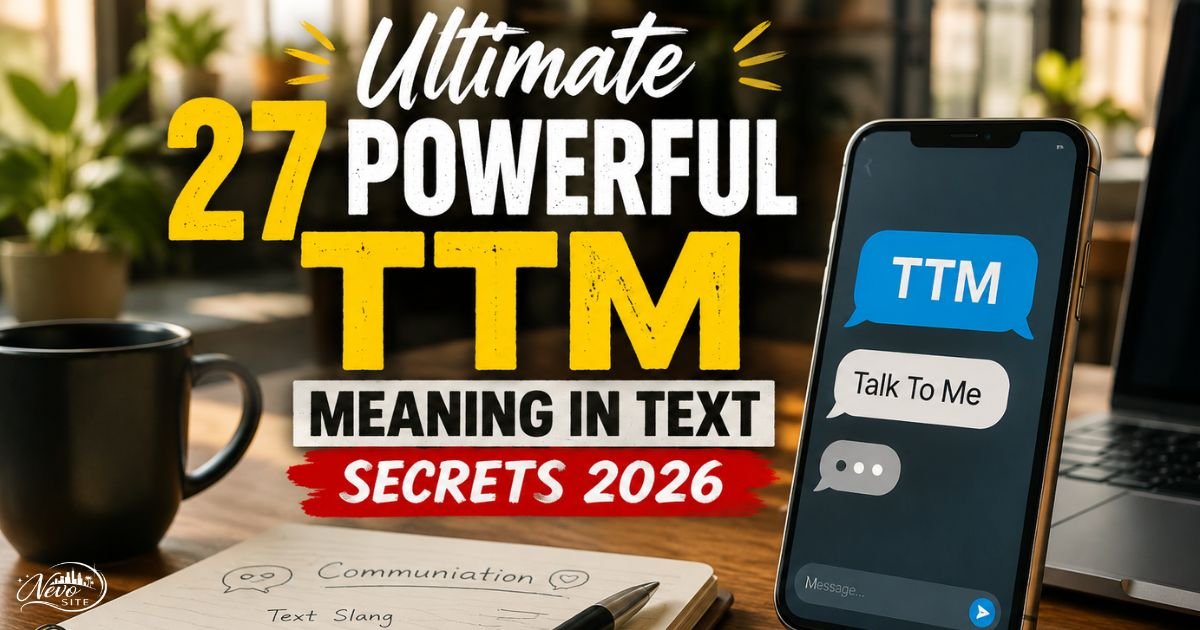 Ultimate 27 Powerful TTM Meaning in Text Secrets 2026