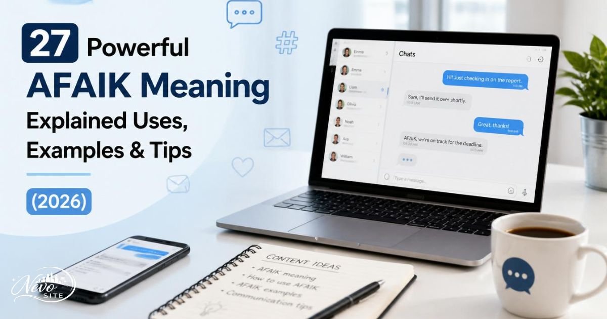 27 Powerful AFAIK Meaning Explained Uses, Examples & Tips (2026)