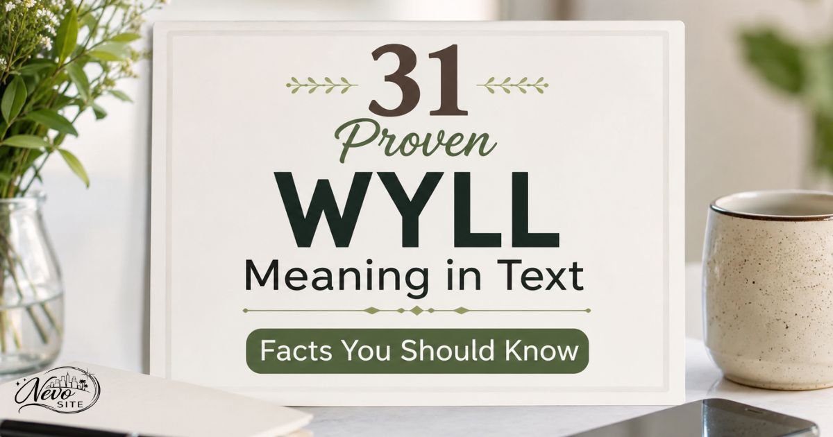 31 Proven WYLL Meaning in Text Facts You Should Know